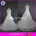 Real Sample Sweetheart Lace-Up Back Lace Appliqued Wedding Dresses China